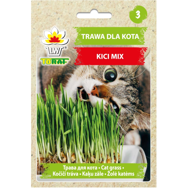 Trawa dla kota Kici Mix 30g TORAF