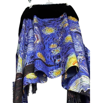 Szal z futerkiem VAN GOGH Moda