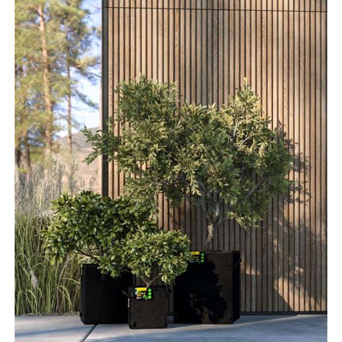 Herbgarden Jungle Bag Round 10L - doniczka materiałowa 24x24x22cm