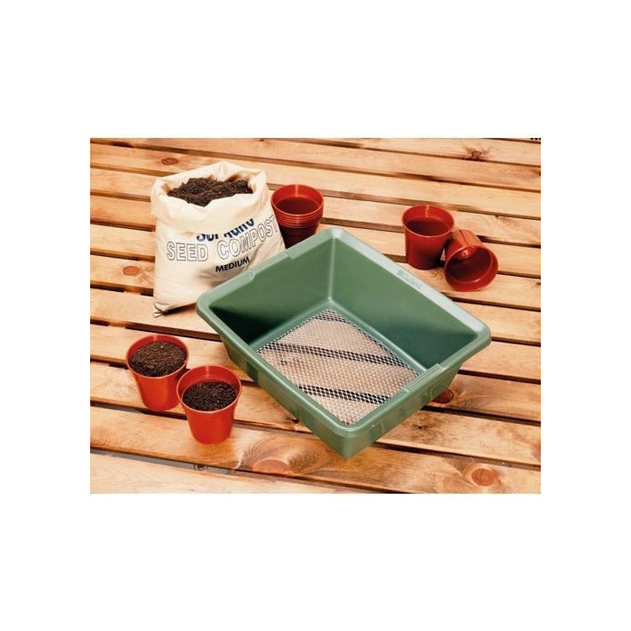 Sito ogrodnicze Garland do przesiewania ziemi kompostu 2w1 - wymienne oczka