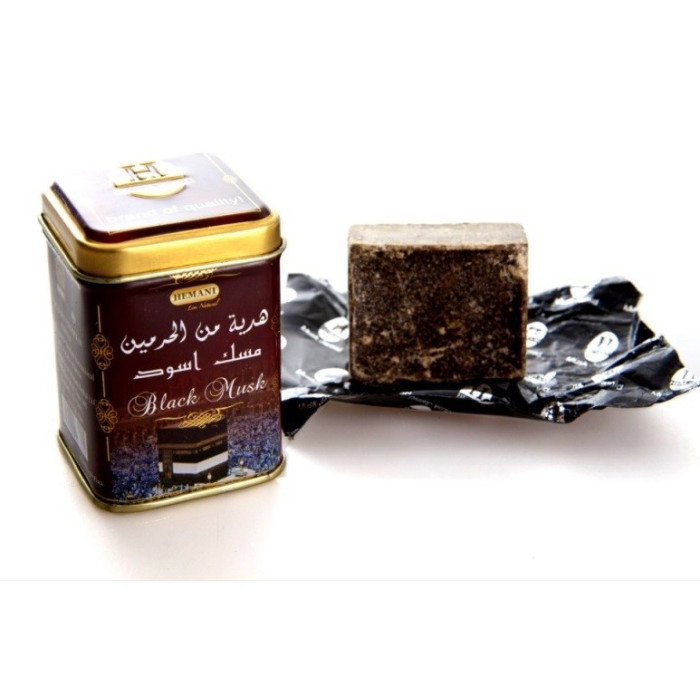 ARABSKI PERFUM Zapachowa kostka  CZARNE PIŻMO 25g  HEMANI