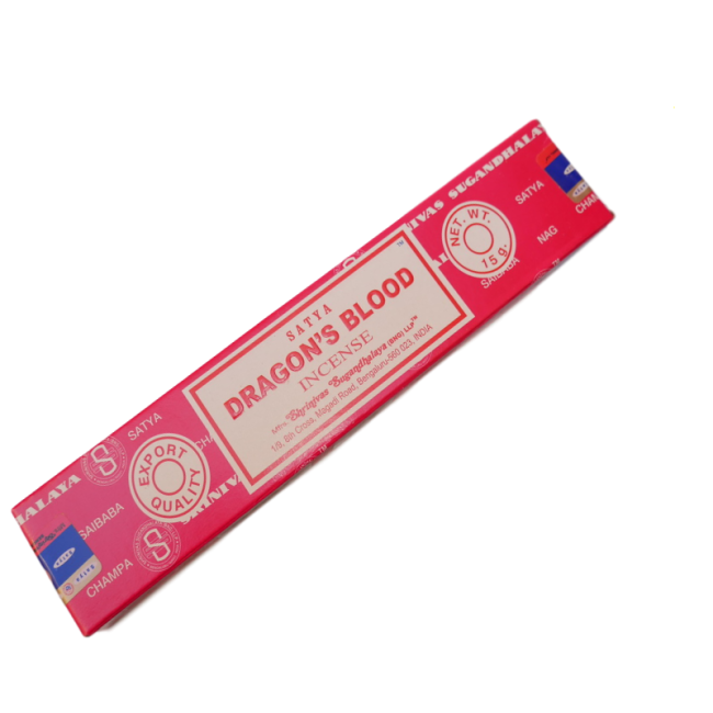 Kadzidła Nag Champa DRAGON'S BLOOD 15g Satya
