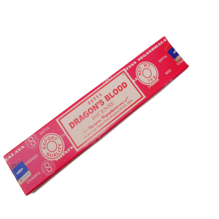 Kadzidła Nag Champa DRAGON'S BLOOD 15g Satya