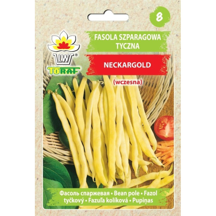 Fasola szparagowa tyczna wczesna NECKARGOLD 10g TORAF