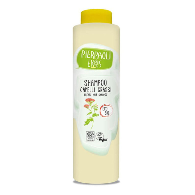 SZAMPON z ekstraktem z organicznego KRWAWNIKA do włosów tłustych 500ml Pierpaoli Ekos Personal Care