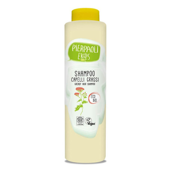 SZAMPON z ekstraktem z organicznego KRWAWNIKA do włosów tłustych 500ml Pierpaoli Ekos Personal Care