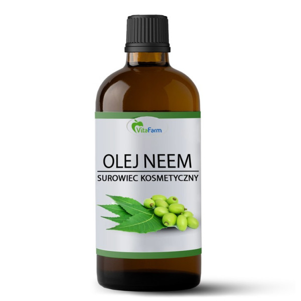 Olej neem nierafinowany 500ml - przeciwdziała szkodnikom, zapobiega chorobom, działa jako nawóz