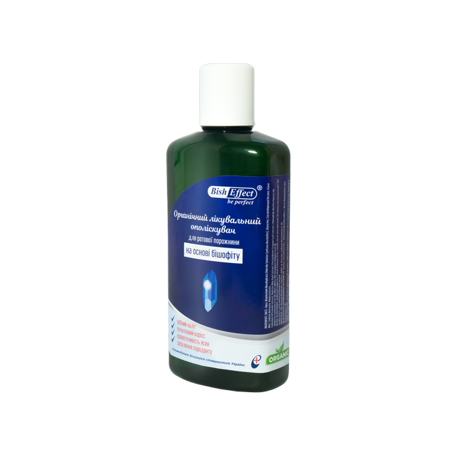 Organiczny płyn do płukania jamy ustnej z BISZOFITEM 500ml BishEffect