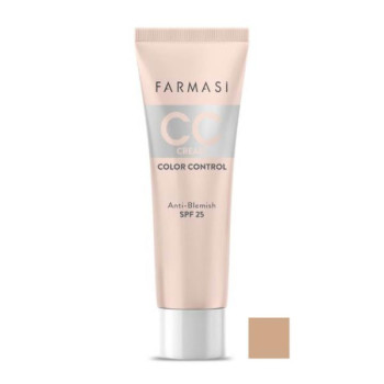 Krem CC SPF 25 odcień ŚREDNI 03 MEDIUM 50ml Farmasi