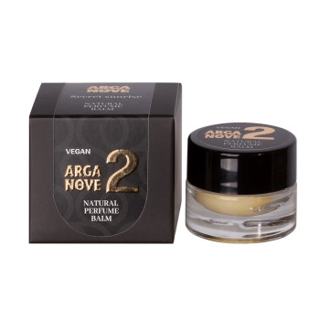 Perfum z balsamie SECRET SUNRISE nr 2 perfum wegański ARGANOVE