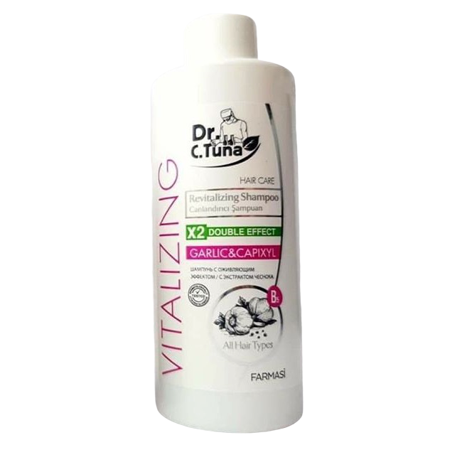 SZAMPON ODŻYWCZY CZOSNEK i CAPIXYL 225ml DR. C. TUNA Farmasi