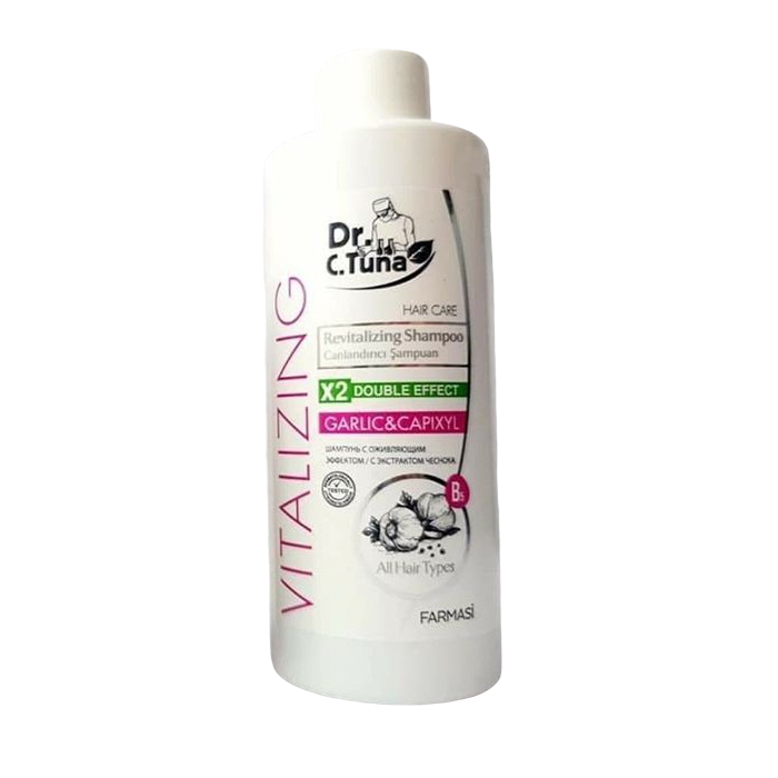 SZAMPON ODŻYWCZY CZOSNEK i CAPIXYL 225ml DR. C. TUNA Farmasi
