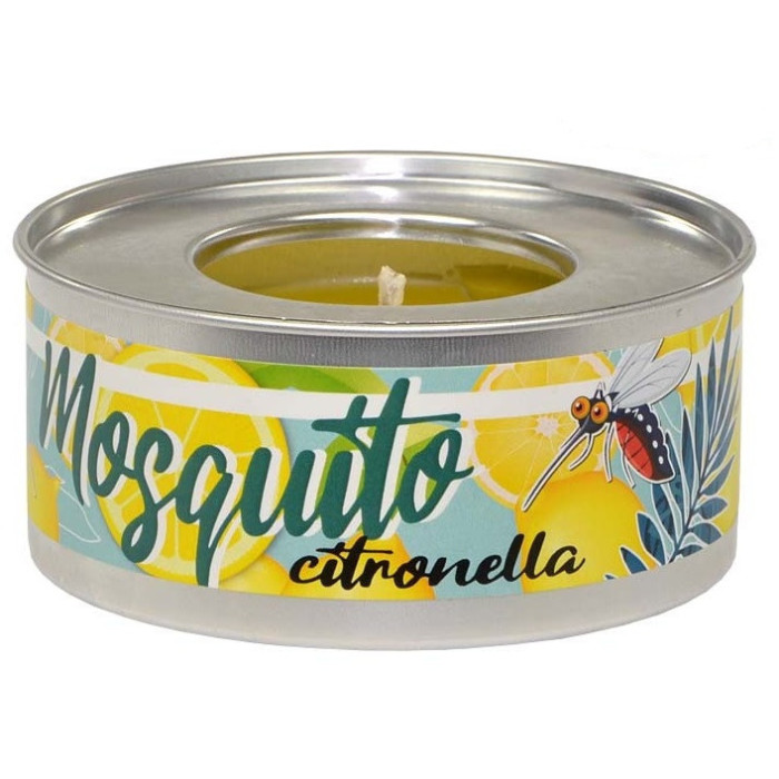 Świeca antykomarowa w puszce CITRONELLA ADPAL