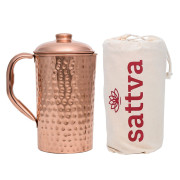 MIEDZIANY DZBANEK tłuczony 1950ml SATTVA