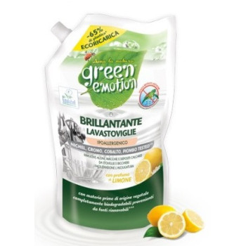 Ekologiczny płyn nabłyszczający do zmywarki CYTRYNA 500ml Green Emotion