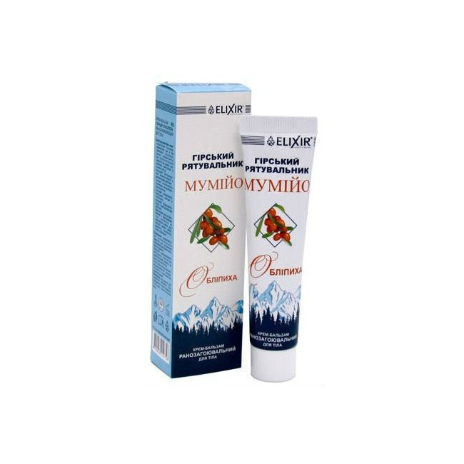 Krem Balsam Górski Ratownik z Mumio i olejem Rokitnikowym 40ml Eliksir