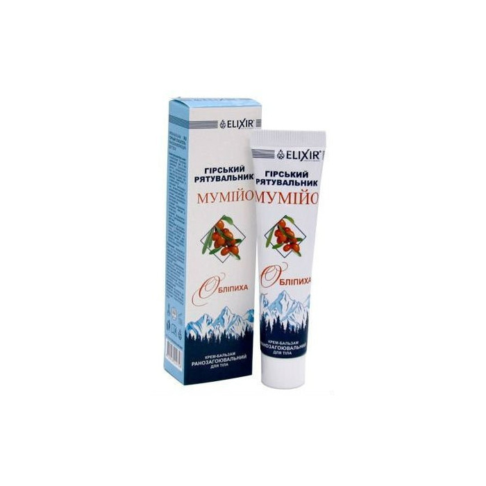 Krem Balsam Górski Ratownik z Mumio i olejem Rokitnikowym 40ml Eliksir