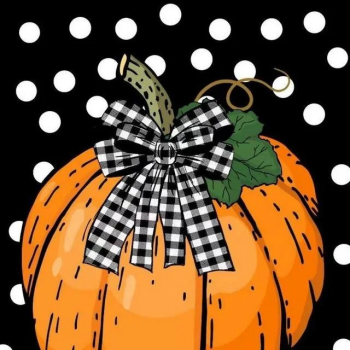 Poszewka dekoracyjna na poduszkę HALLOWEEN PUMPKIN 40x40cm