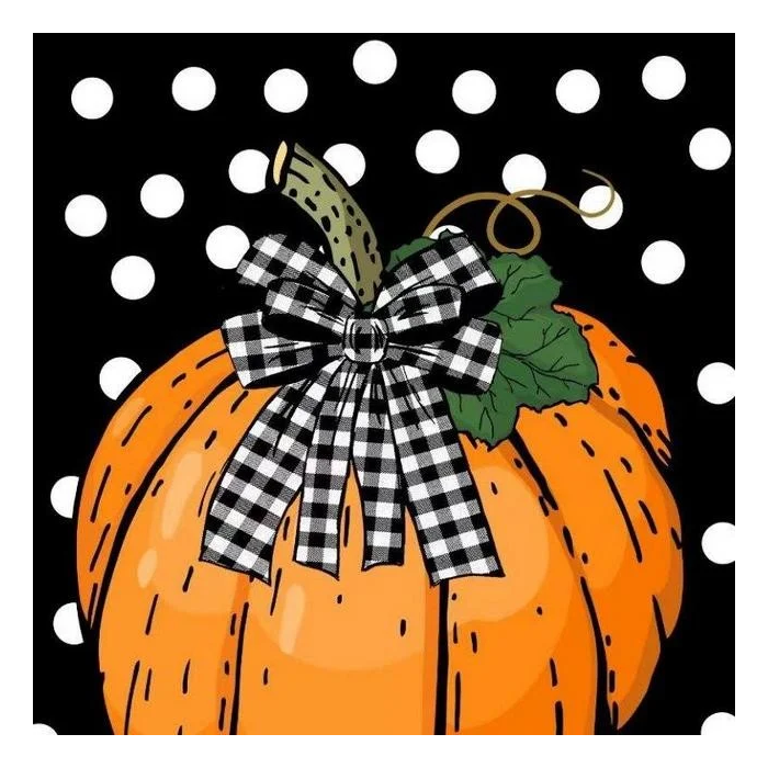 Poszewka dekoracyjna na poduszkę HALLOWEEN PUMPKIN 40x40cm