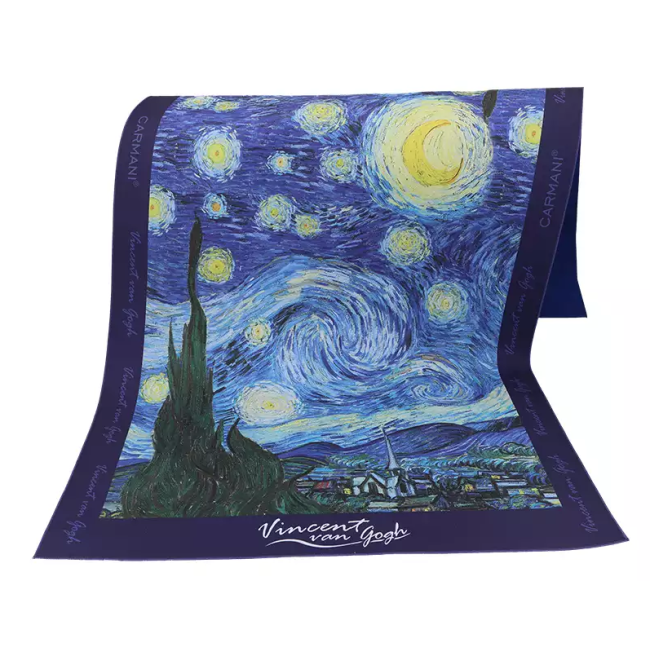Bieżnik na stół GWIAŹDZISTA NOC Vincent van Gogh 55x120cm CARMANI
