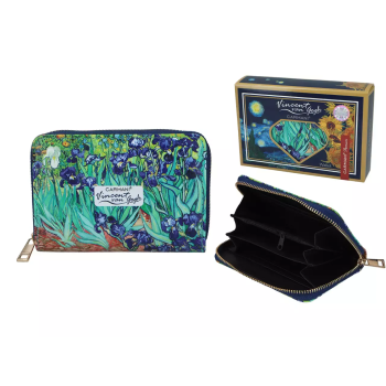Portfel na suwak IRYSY Vincent van Gogh CARMANI