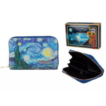 Portfel na suwak GWIAŻDZISTA NOC Vincent van Gogh CARMANI