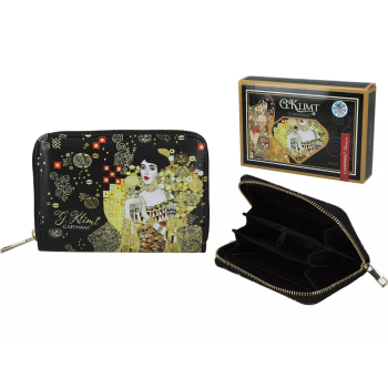 Portfel na suwak ADELA Gustav Klimt CARMANI