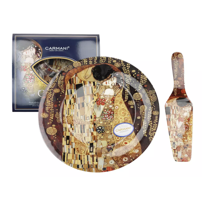Portfel na suwak POCAŁUNEK Gustav Klimt CARMANI