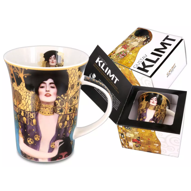Kubek JUDYTA Gustav Klimt 350ml CARMANI