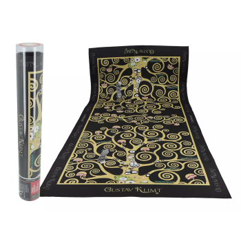Bieżnik na stół DRZEWO ŻYCIA Gustav Klimt 55x120cm CARMANI