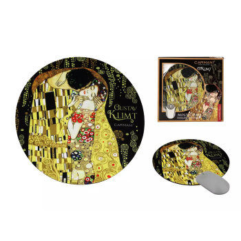 Podkładka pod mysz komputerową POCAŁUNEK Gustav Klimt CARMANI
