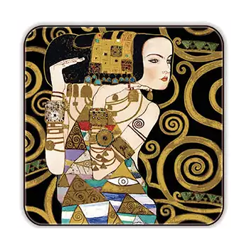 Podkładka korkowa OCZEKIWANIE Gustav Klimt CARMANI