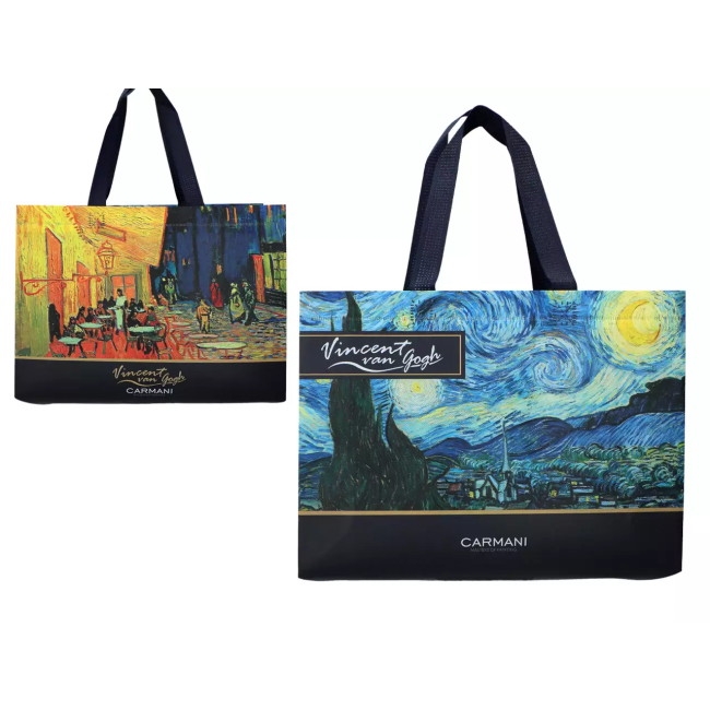 Torba na zakupy Vincent Van Gogh Taras kawiarni + Gwiaździsta noc CARMANI