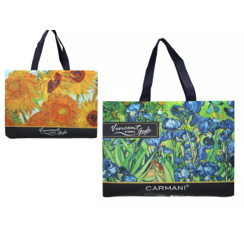 Torba na zakupy Vincent Van Gogh Słoneczniki + Irysy CARMANI