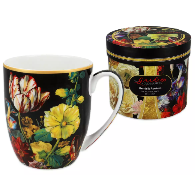 Kubek Camio Hendrik Reekers KWIATY BAROKOWE 400ml Carmani