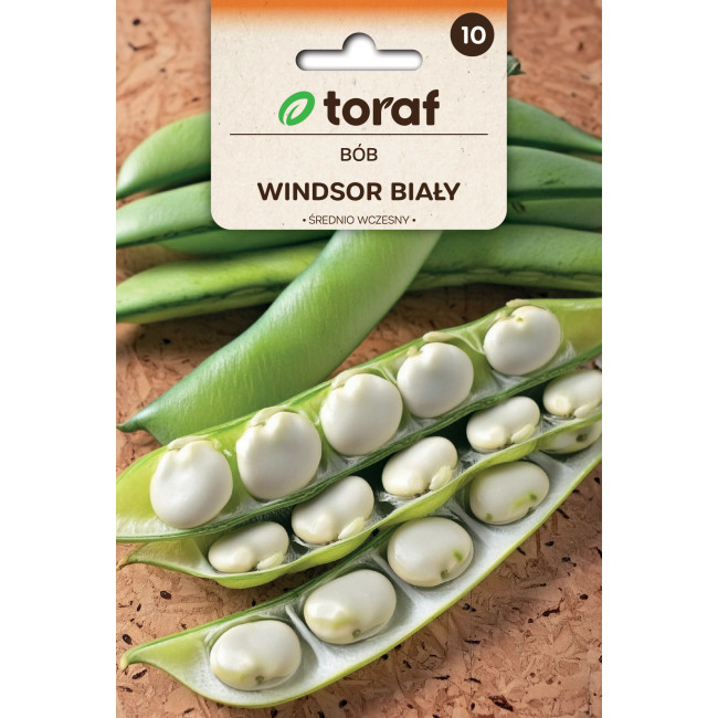 Bób WINDSOR biały 50g TORAF