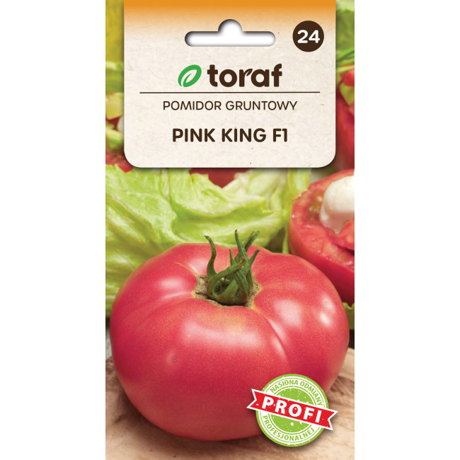 Pomidor gruntowy PINK KING F1 10szt. TORAF