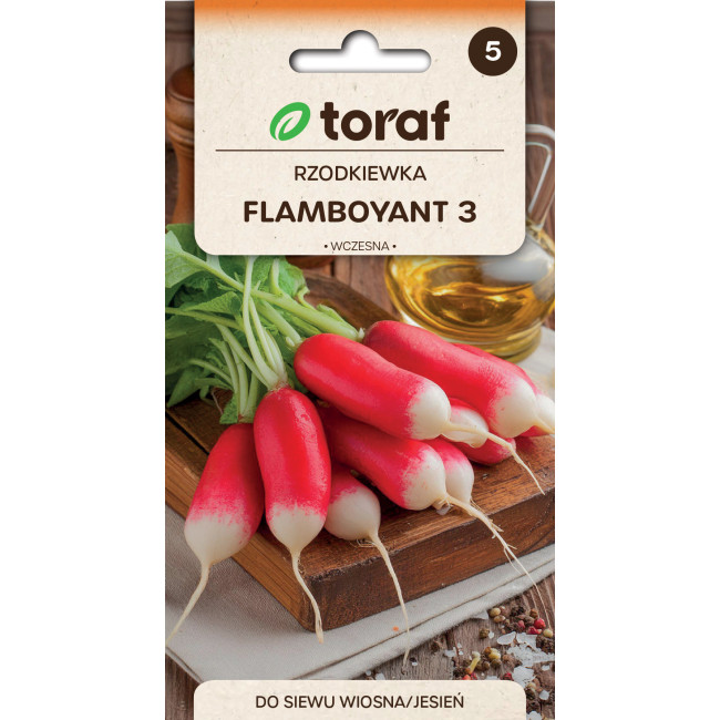 Rzodkiewka FLAMBOYANT 3 10g TORAF