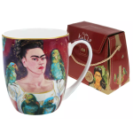 Kubek Camio Frida Kahlo Autoportret z papugą 400ml Carmani