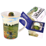 Kubek POLE MAKÓW Claude Monet 350ml Carmani