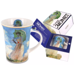 Kubek KOBIETA Z PARASOLEM Claude Monet 350ml Carmani