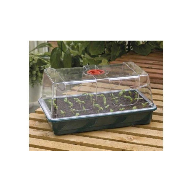 Propagator z drenażem i wentylacją Szklarenka 37,5x23xh18cm Garland