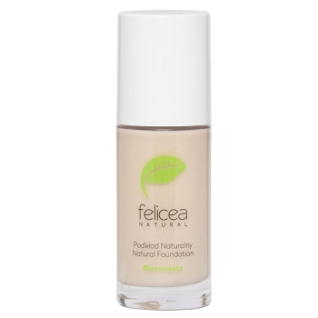 Naturalny podkład nawilżająco - regenerujący, wyrównujący koloryt 415 NATURAL BEIGE 30ml Felicea