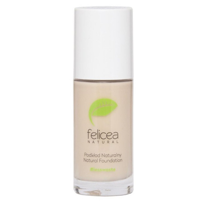 Naturalny podkład nawilżająco - regenerujący, wyrównujący koloryt 415 NATURAL BEIGE 30ml Felicea