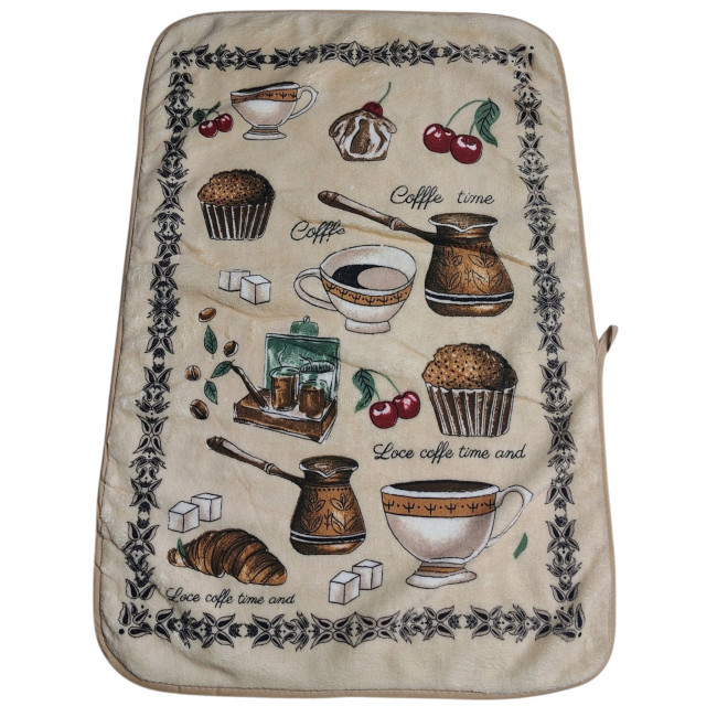 Komplet ścierek kuchennych bawełnianych z haftem 4 szt. 28x48 cm