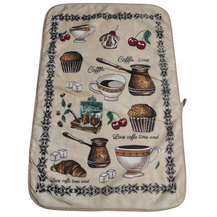 Komplet ścierek kuchennych bawełnianych z haftem 4 szt. 28x48 cm