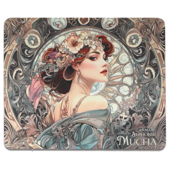 Podkładka pod mysz Alfons Mucha Wiosna CARMANI 19.5x24.5 cm elegancka