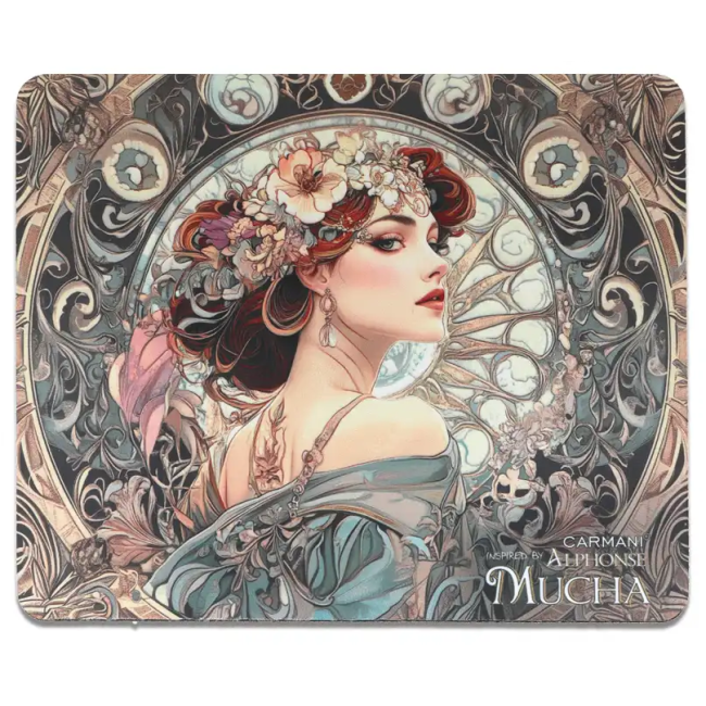 Podkładka pod mysz Alfons Mucha Wiosna CARMANI 19.5x24.5 cm elegancka