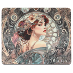 Podkładka pod mysz Alfons Mucha Wiosna CARMANI 19.5x24.5 cm elegancka