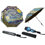 Parasol automatyczny składany Vincent van Gogh Gwiaździsta noc CARMANI (dekoracja na wierzchu)